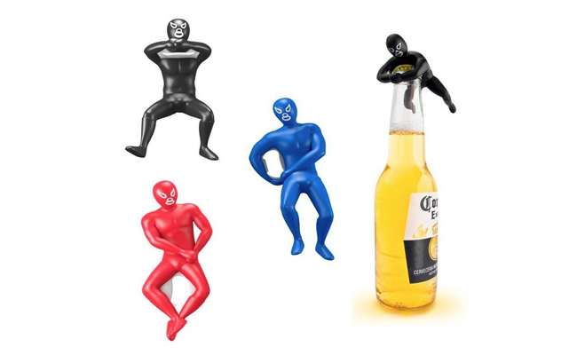 lucha bottle openers