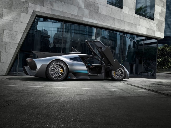 mercedes project one photos