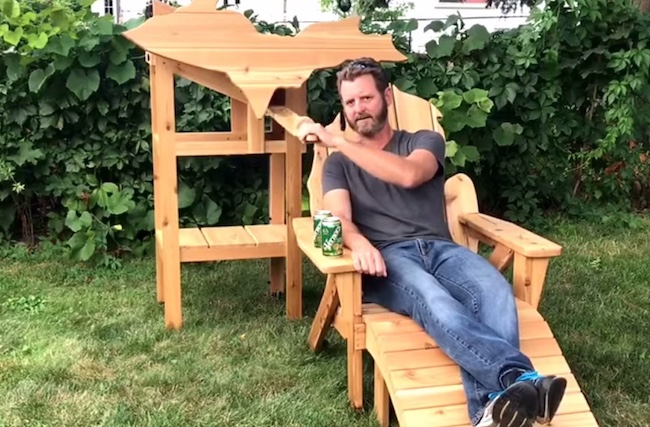 Michigan Beer Chair