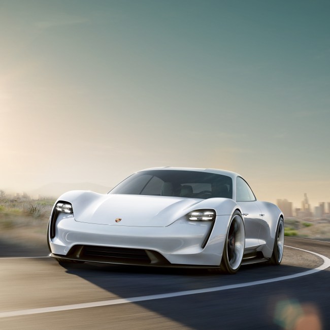 porsche mission e car pics