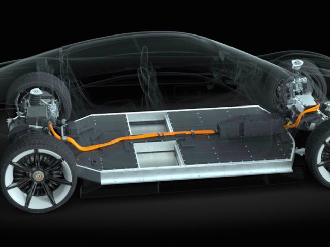 porsche mission e car pics