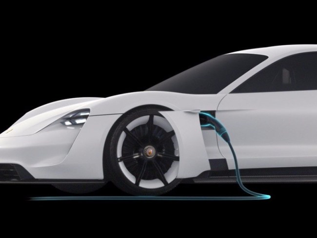 porsche mission e car pics