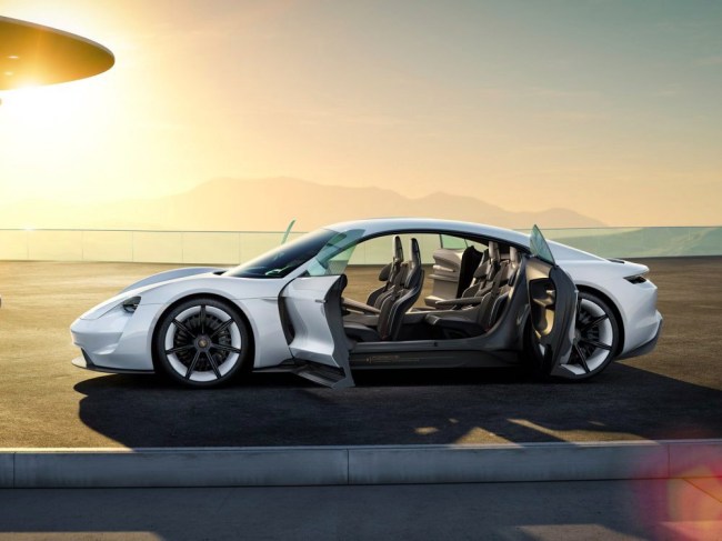 porsche mission e car pics