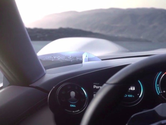 porsche mission e car pics