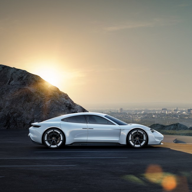 porsche mission e car pics
