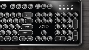 Go Old School With A USB Keyboard That Looks And Sounds Like An Old Fashioned Typewriter
