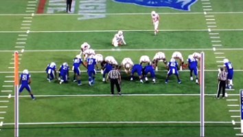 This May Be The Wildest Made Field Goal In Recent College Football Memory