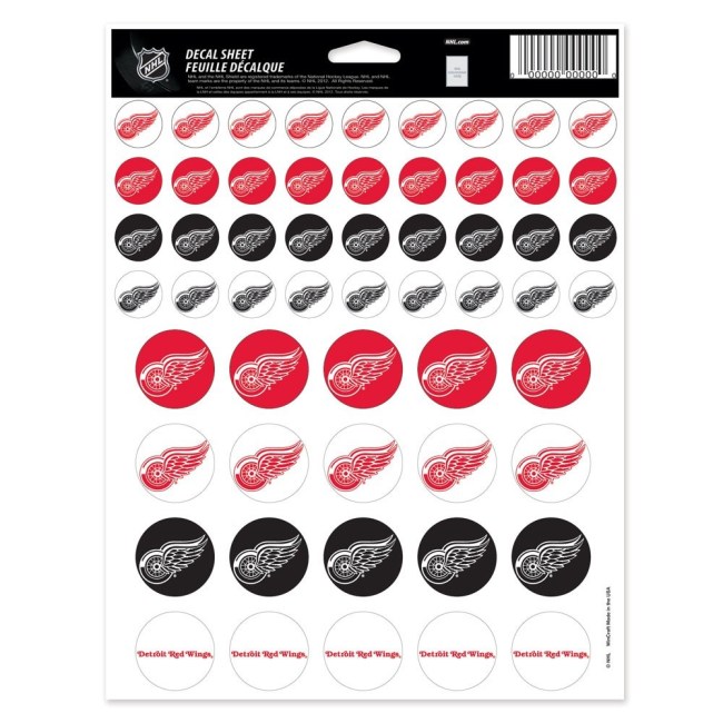 detroit hockey stickers