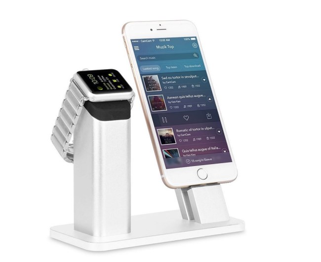 iPhone And Apple Watch Charging Dock