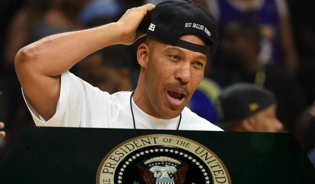 lavar ball president odds