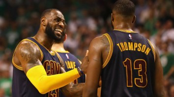 LeBron James Mercilessly Mocked The Kardashian Film Crew Following Tristan Thompson Around