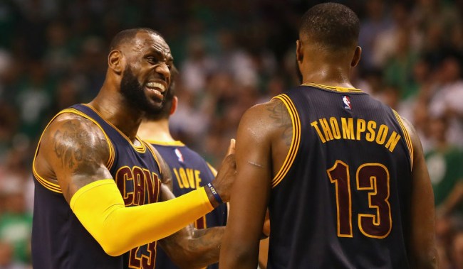 lebron james kardashian film crew tristan thompson
