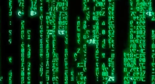 matrix green code