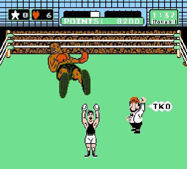 mike tyson punch out ko
