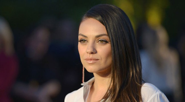 mila kunis photo shoot kids christmas presents