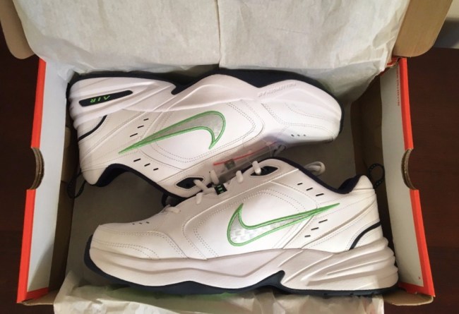 Pete Carroll Custom Nike Air Monarch IVs