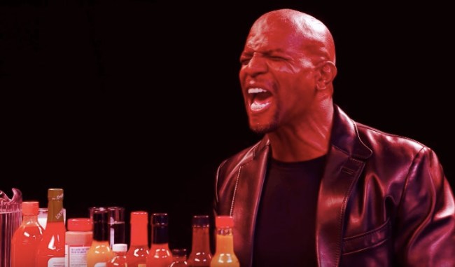 Terry Crews Hot Ones