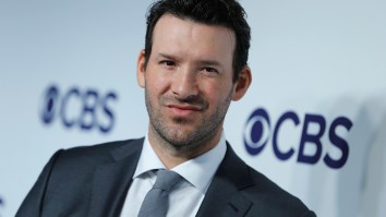 Tony Romo’s Awful Dad Joke In The Booth Last Night Proves He’s Getting A Litttttle Too Loose