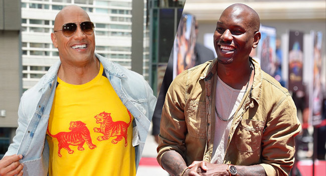 tyrese rips the rock fast furious delay
