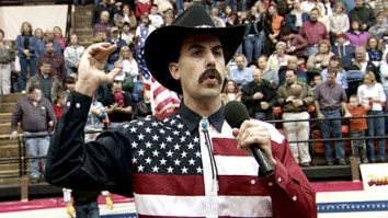 Sacha Baron Cohen Wants To Help Out A Group Of Guys Who Were Arrested For Wearing Mankinis