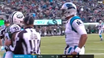 Jets’ Jamal Adams Shoves Cam Newton During His ‘SuperCam’ Touchdown Celebration
