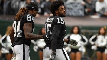 Chris Harris Says Michael Crabtree Sucker-Punched Him Prior To Brawl And It Sure Looks Like He Did