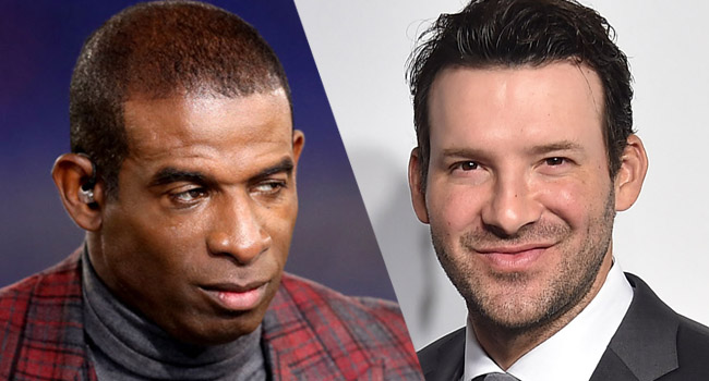 deion sanders tony romo comment