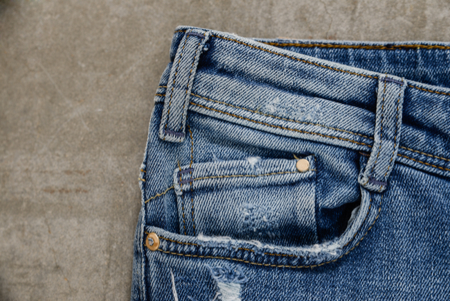denim blue jeans