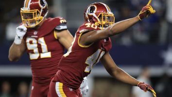 The Washington Redskins Refused To Wear Their Color Rush Jerseys On Thursday Night