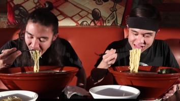 Watch Competitive Eater Matt Stonie Attempt To Devour An Unholy Amount Of Ramen