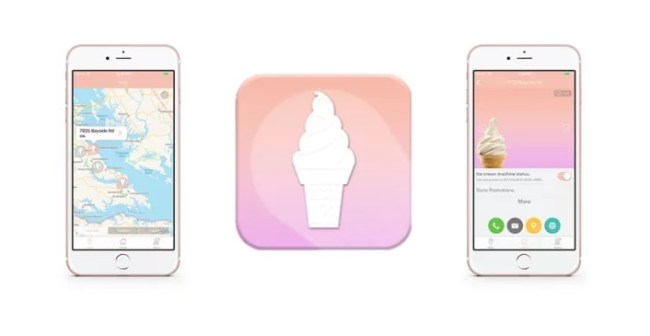 McDonalds Ice Cream App