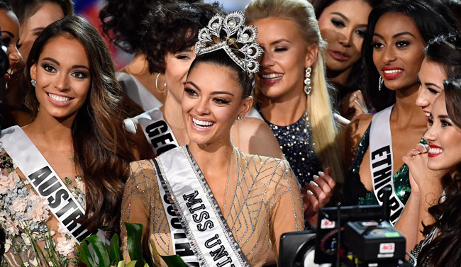 Miss Universe Demi-Leigh Nel-Peters