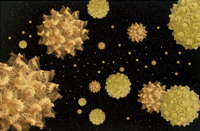 Alien Space Bacteria