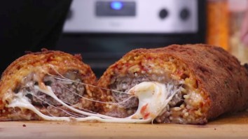 Someone Invented A Spaghetti Burrito Because Nothing Is Sacred Anymore