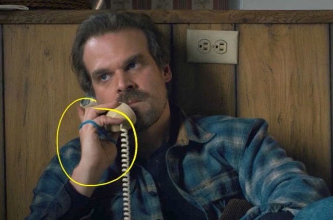 stranger things hopper eleven bracelet hairband
