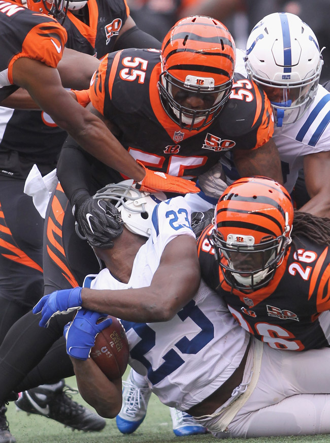 Vontaze Burfict stepped on Titans players arm