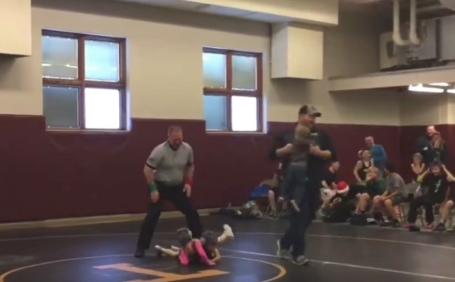 wrestling match