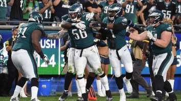 Chris Long Got Pushed By A Rams Fan On Sunday, Triggering An Expletive-Filled Shouting Match