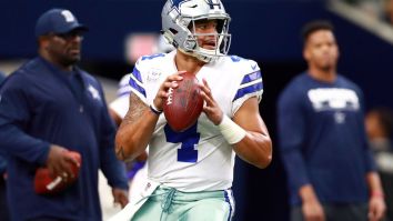 Dak Prescott Upgrades Home Office, Installs Turf Football Field In His Backyard