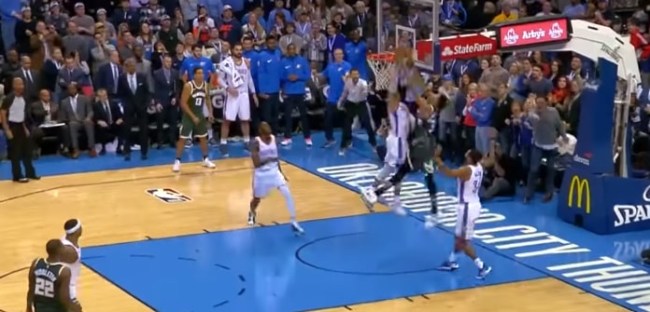 Giannis Antetokounmpo Game-Winning Dunk