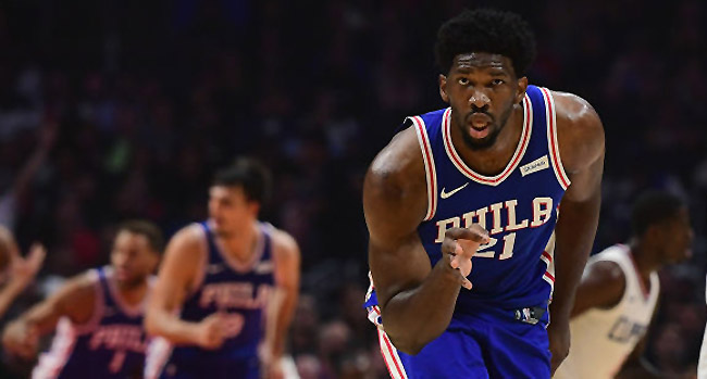 Joel Embiid Mocks Karl-Anthony Towns