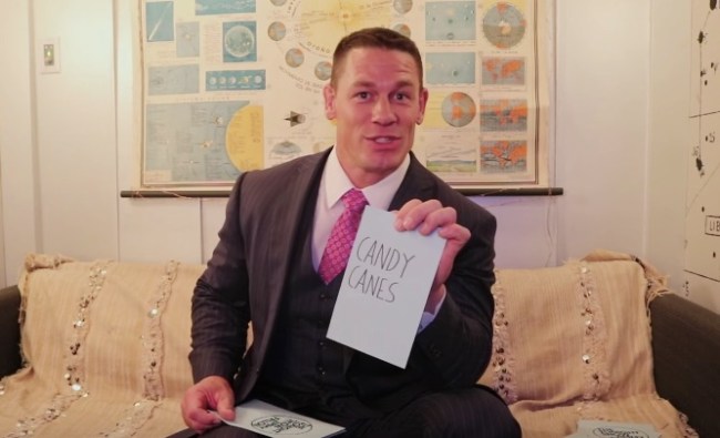 John Cena sings jingles