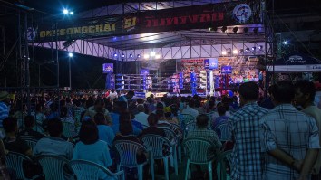 Muay Thai Fighter Suffers Gnarly Injury After Taking An Elbow To The Dome