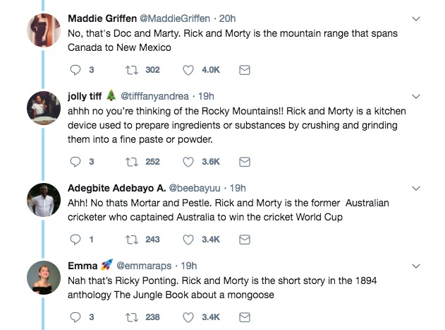 rick and morty twitter mega thread