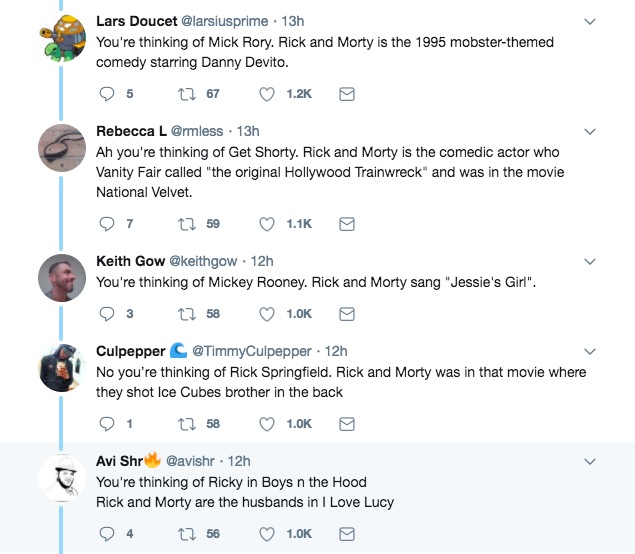 rick and morty twitter mega thread
