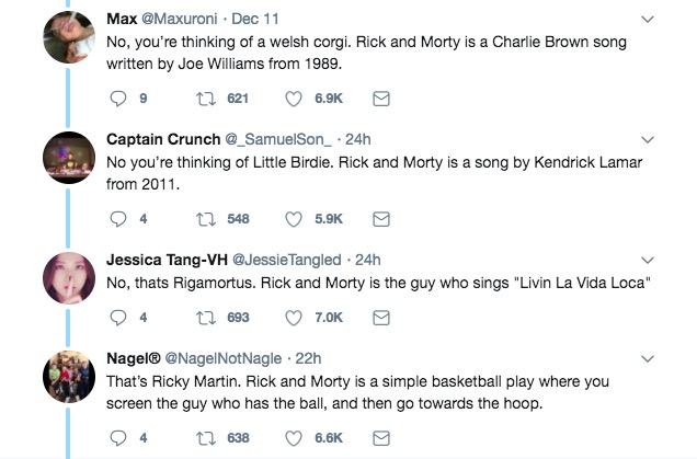 rick and morty twitter mega thread