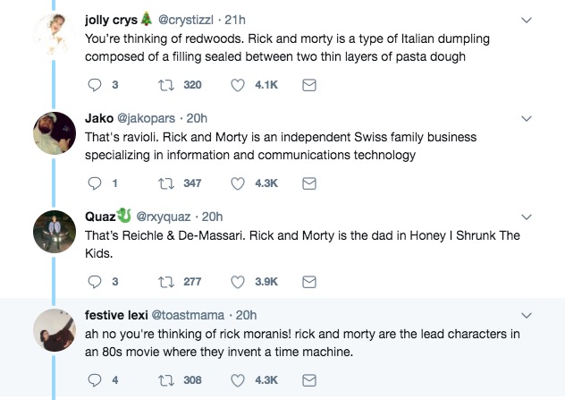 rick and morty twitter mega thread