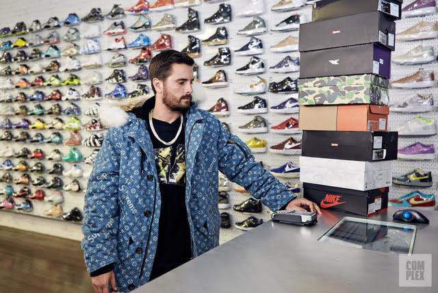 Scott Disick Goes Sneaker Shopping Video