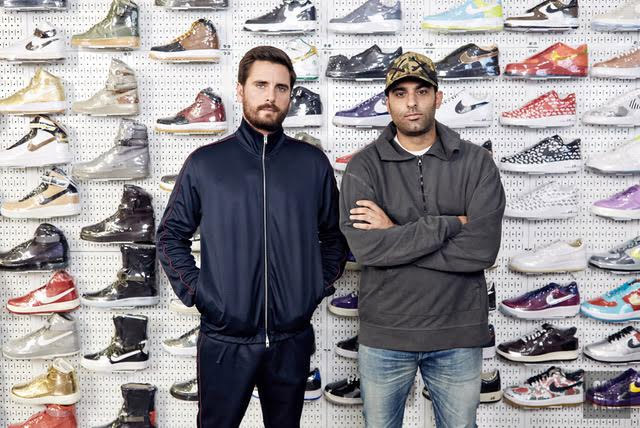 Scott Disick Goes Sneaker Shopping