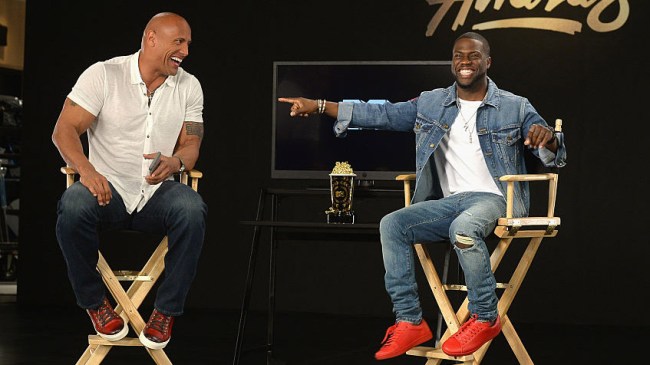 the rock kevin hart playground insults